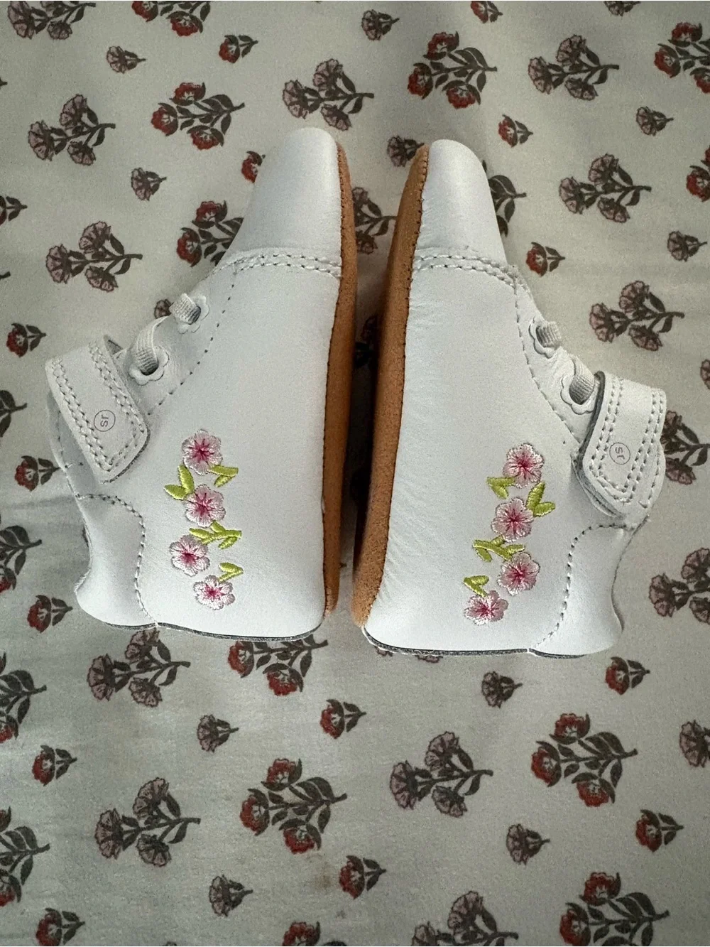 Stride Rite Emilia White Shoe